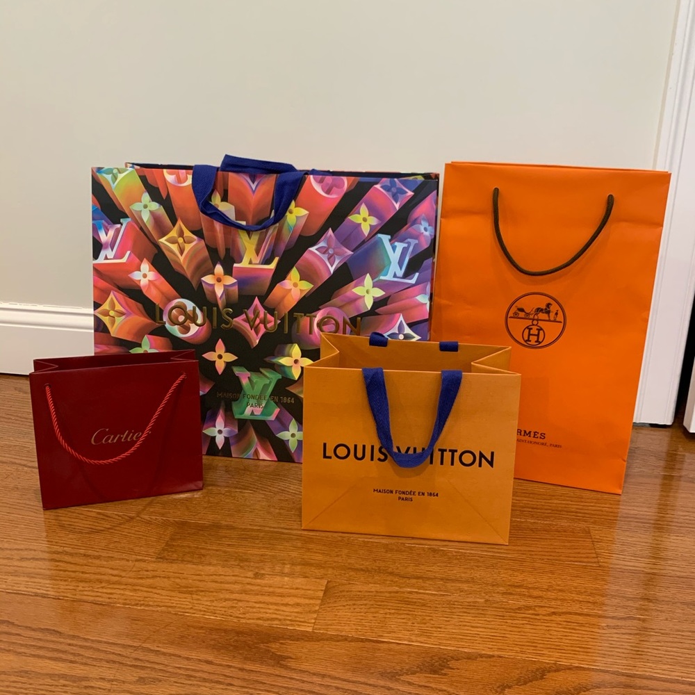 Sold Louis Vuitton bundle shopping bag